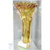 Image 1 : AMBER ART GLASS VASE