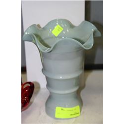 ESTATE BLUE ART GLASS VASE