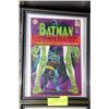 Image 1 : 12¢ BATMAN ISSUE NO. 195 FRAMED COMIC BOOK
