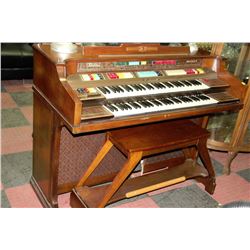 ESTATE THOMAS SYMPHONY ROYALE 782 ORGAN W/ BENCH