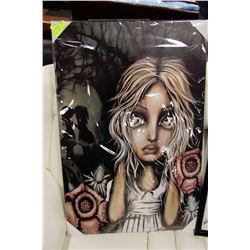 TWO GIRL PICTURES 2FT X 3FT