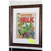 Image 1 : 25¢ THE INCREDIBLE HULK ISSUE NO.3 FRAMED COMIC
