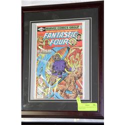 40¢ FANTASTIC FOUR ISSUE NO. 215 FRAMED COMIC BOOK