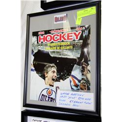 WAYNE GRETZKY 1984 "MINT" STICKER BOOK STRAIGHT