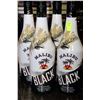 Image 1 : FOUR 750ML OF MALIBU BLACK RUM 35%