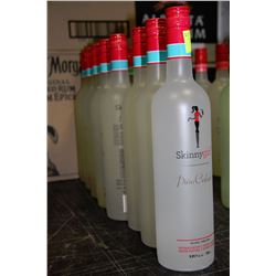 EIGHT 750ML BOTTLES OF SKINNY GIRL PINA COLADA RUM