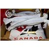 Image 1 : BOX OF CANADA AND BUD LIGHT BEER BANNERS