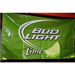LARGE BEER SIGN ON CHOICE: BUDLIGHT