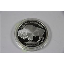 5oz PURE SILVER BUFFALO COIN