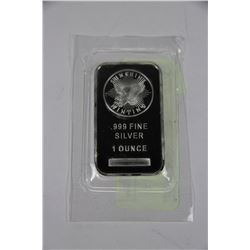 1 OZ PURE SILVER BAR