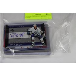 12 GAME USED AUTO. HOCKEY CARDS
