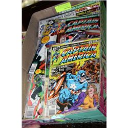 BOX OF 20 VINTAGE 35-60 CENT MARVEL COMICS-