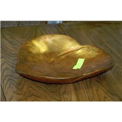 GOLD LEAF FRUITBOWL CENTERPIECE