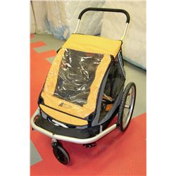 MOUNTAIN EQUIPMENT CO-OP TWIN RUNNING STROLLER