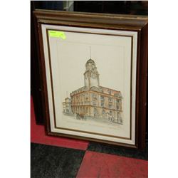 EDMONTON ALBERTA OLD POST OFFICE LTD ED SIGNED