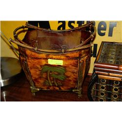 DECORATIVE METAL PLANTER