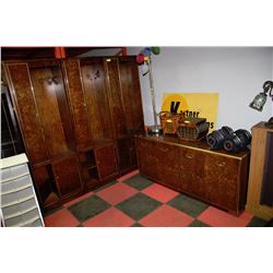 ESTATE VINTAGE WALNUT STYLE ENTERTAINMENT