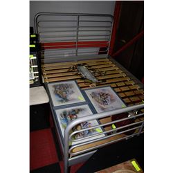 METAL DOUBLE BED FRAME