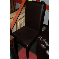 LEATHER HALL CHAIR