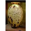 Image 1 : LARGE BROWN ART GLASS VASE