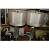 Image 1 : PAIR OF ESTATE GLASS LAMPS