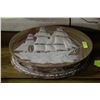 Image 1 : ESTATE STONE SHIP JEWELLERY BOX