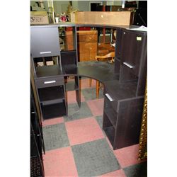 PARTICLE BOARD CORNER DESK