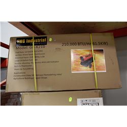 NEW 210,000 BTU KEROSENE HEATER
