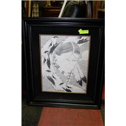 FRAMED NATIVE ART