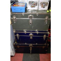 LARGE METAL TRUNK ON CHOICE X3