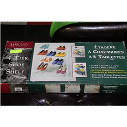 NEW 4-TIER SHOE SHELF