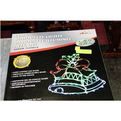 NEW CHRISTMAS SILHOUETTE LED LIGHTS