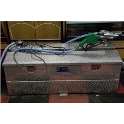 CHECKERPLATE 140 GALLON SLIP TANK W/ GPI FUEL