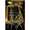 Image 1 : PAIR OF SILVER CANDLEHOLDERS
