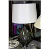 Image 1 : LARGE GRAY GLASS LAMP