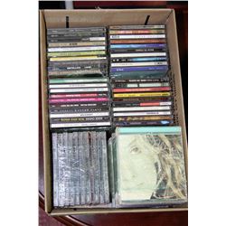 BOX OF ASSORTED CD'S