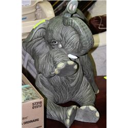 LARGE ELEPHANT ORNAMENT