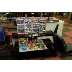 GLASS TV & STEREO STAND