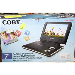 COBY PORTABLE DVD PLAYER