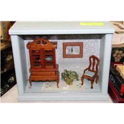 SHADOWBOX FURNITURE DISPLAY