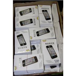 LARGE BOX OF IPHONE 4G SCREEN PROTECTORS
