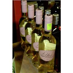 FOUR 750ML BOTTLES OF 2012 BITCH WHITE WINE