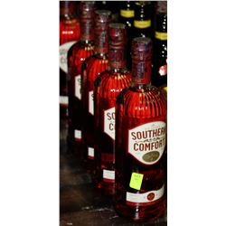 FOUR 750ML BOTTLES OF SOUTHERN COMFORT LIQUEUR 35%