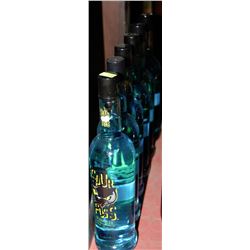 SIX 750ML BOTTLES OF BLUE SOURPUSS