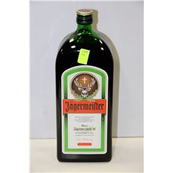 1.14LITRE BOTTLE OF JAGERMEISTER 35%