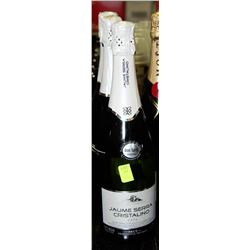 THREE 750ML BOTTLES OF JAUME SERRA SPARKLING
