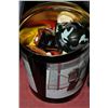 Image 1 : TIN OF MISC INCLUDING TONKA TOYS, HOCKEY PUCKS &