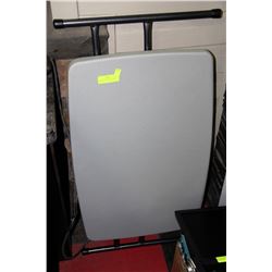 FOLD-OPEN ADJUSTABLE HEIGHT TABLE