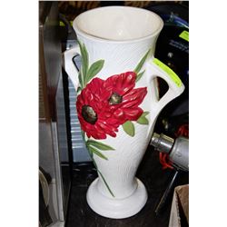LARGE FLORAL VASE