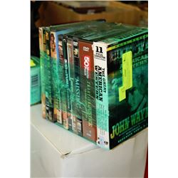 BUNDLE OF DVDS INCLUDES 72 WESTERN MOVIES